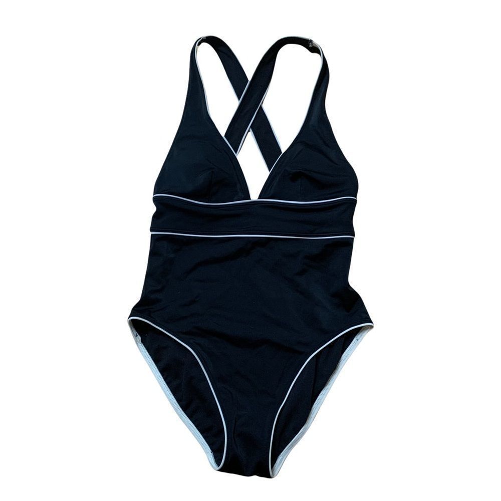 Joe Fresh Black one piece bathing suit size small